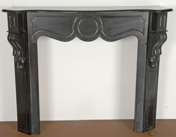 ca. 1820,   schwarzer  marmorkamin